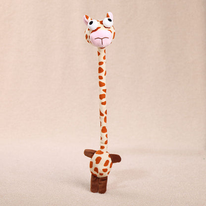 Long Neck Plush Bag Charm – Wrap-Around & Ultra-Soft