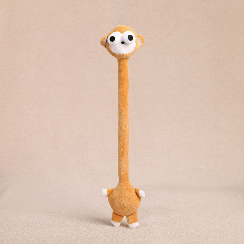 Long Neck Plush Bag Charm – Wrap-Around & Ultra-Soft