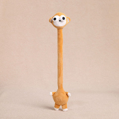 Long Neck Plush Bag Charm – Wrap-Around & Ultra-Soft