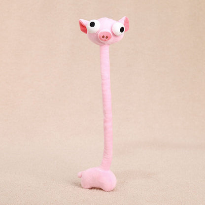 Long Neck Plush Bag Charm – Wrap-Around & Ultra-Soft