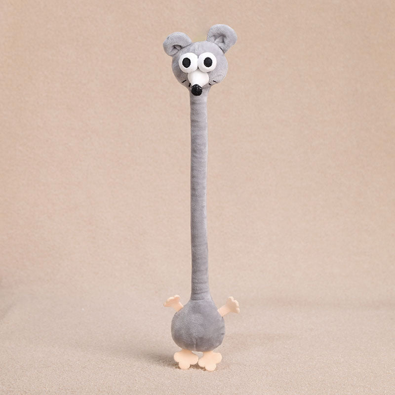 Long Neck Plush Bag Charm – Wrap-Around & Ultra-Soft