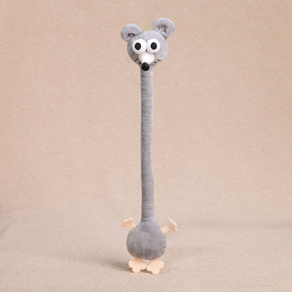 Long Neck Plush Bag Charm – Wrap-Around & Ultra-Soft