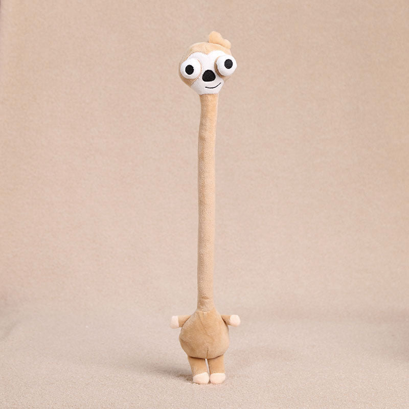 Long Neck Plush Bag Charm – Wrap-Around & Ultra-Soft