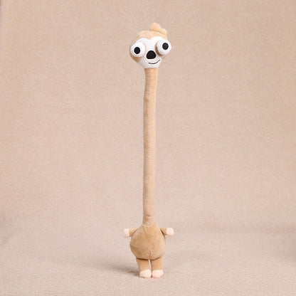 Long Neck Plush Bag Charm – Wrap-Around & Ultra-Soft