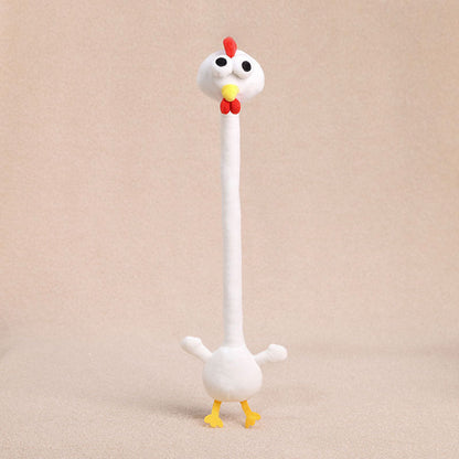 Long Neck Plush Bag Charm – Wrap-Around & Ultra-Soft
