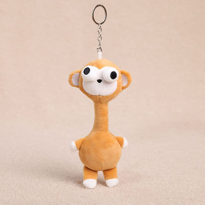 Long Neck Plush Bag Charm – Wrap-Around & Ultra-Soft