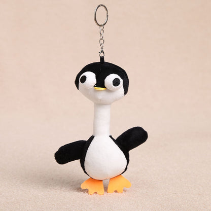 Long Neck Plush Bag Charm – Wrap-Around & Ultra-Soft