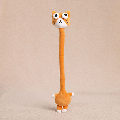 Long Neck Plush Bag Charm – Wrap-Around & Ultra-Soft