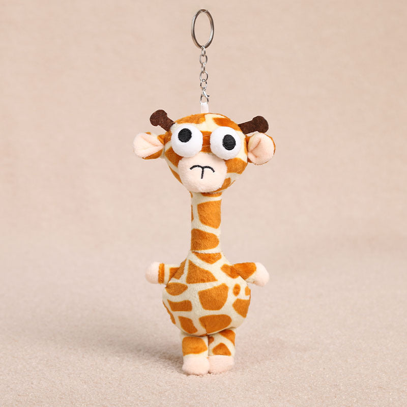 Long Neck Plush Bag Charm – Wrap-Around & Ultra-Soft
