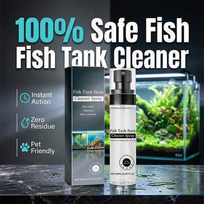 🔥Limited Time Promotion 50% OFF🔥Odorless Aquarium Stain Remover Spray Safe for Fish