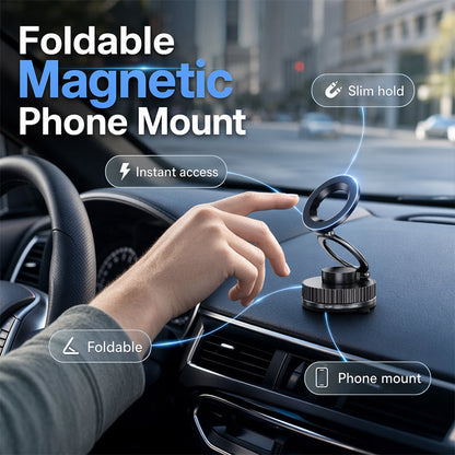 Foldable Magnetic Phone Mount