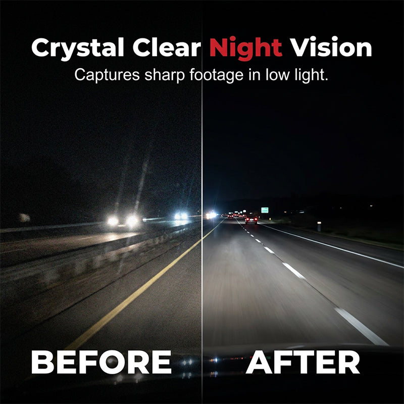 Concealed Dash Cam with Night Vision