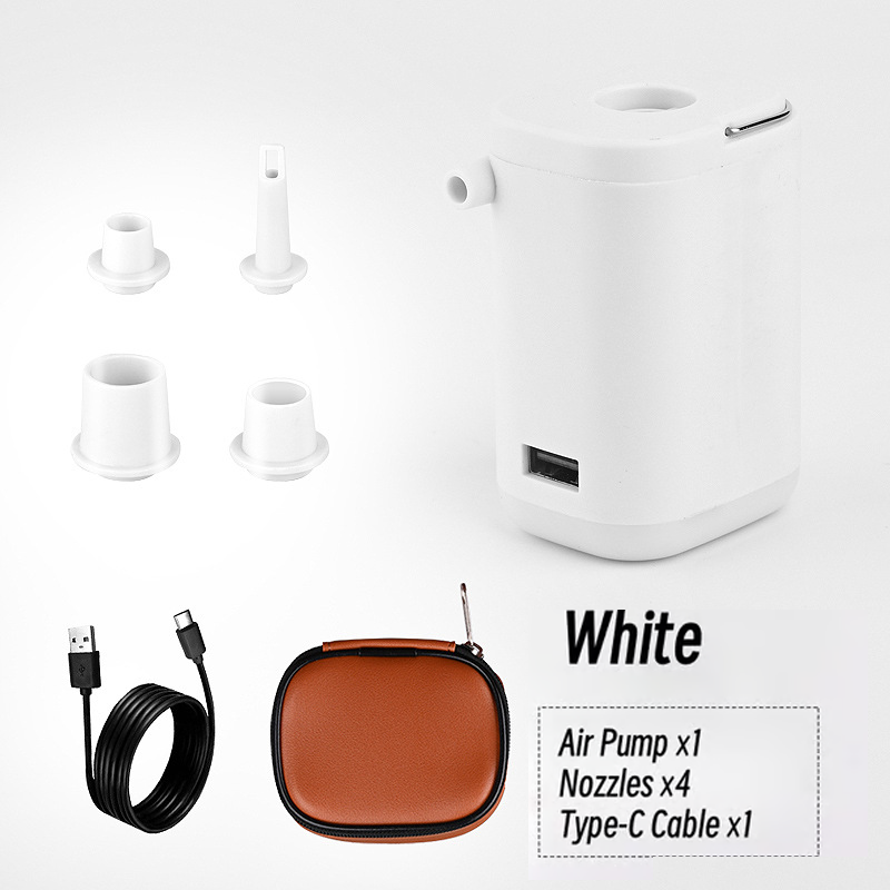 Mini Portable Air Pump with Light
