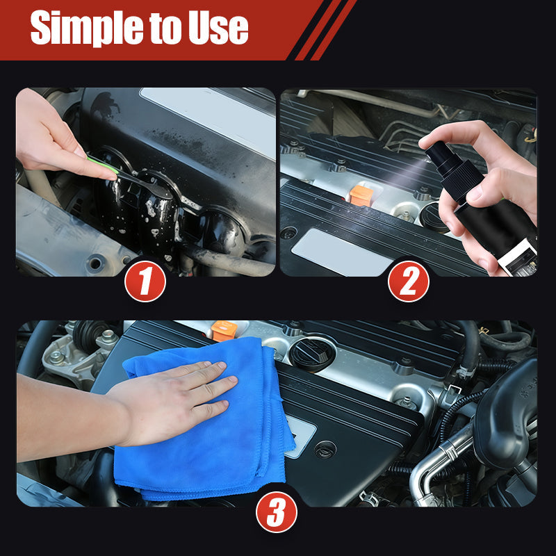 📢📢49% OFF !! ⏰Engine Cleaner Spray for Car