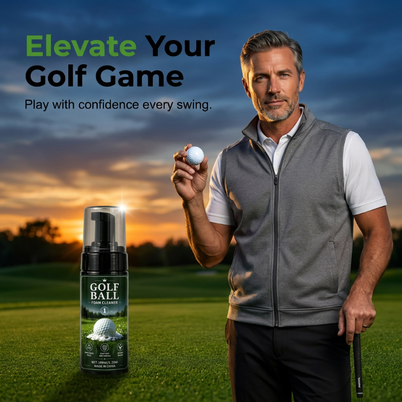 Portable Golf Ball Foaming Cleaner