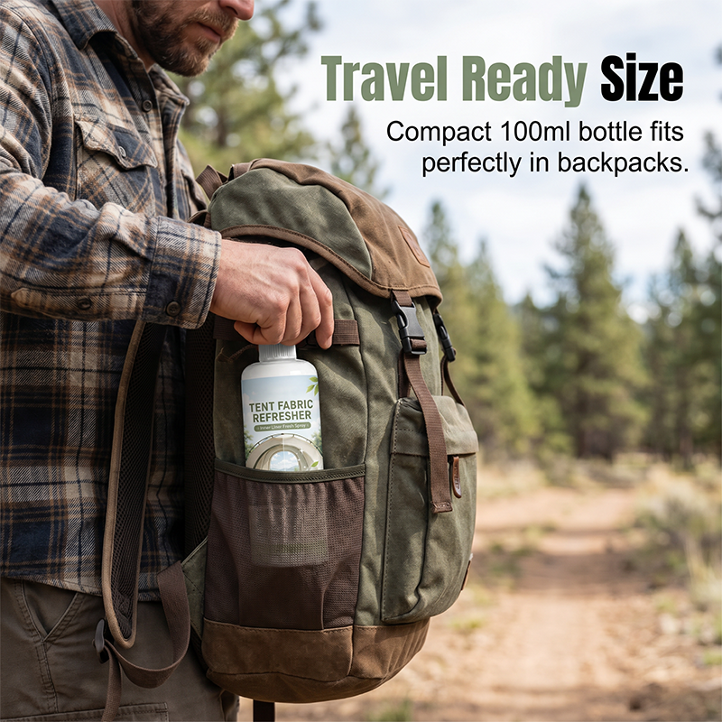 Tent Fabric Refresher Spray Quick Drying Odor Eliminator