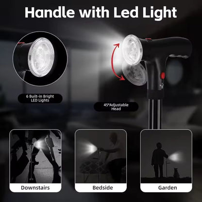 📢📢40% OFF !! ⏰Multifunctional Folding Elderly Cane🦯
