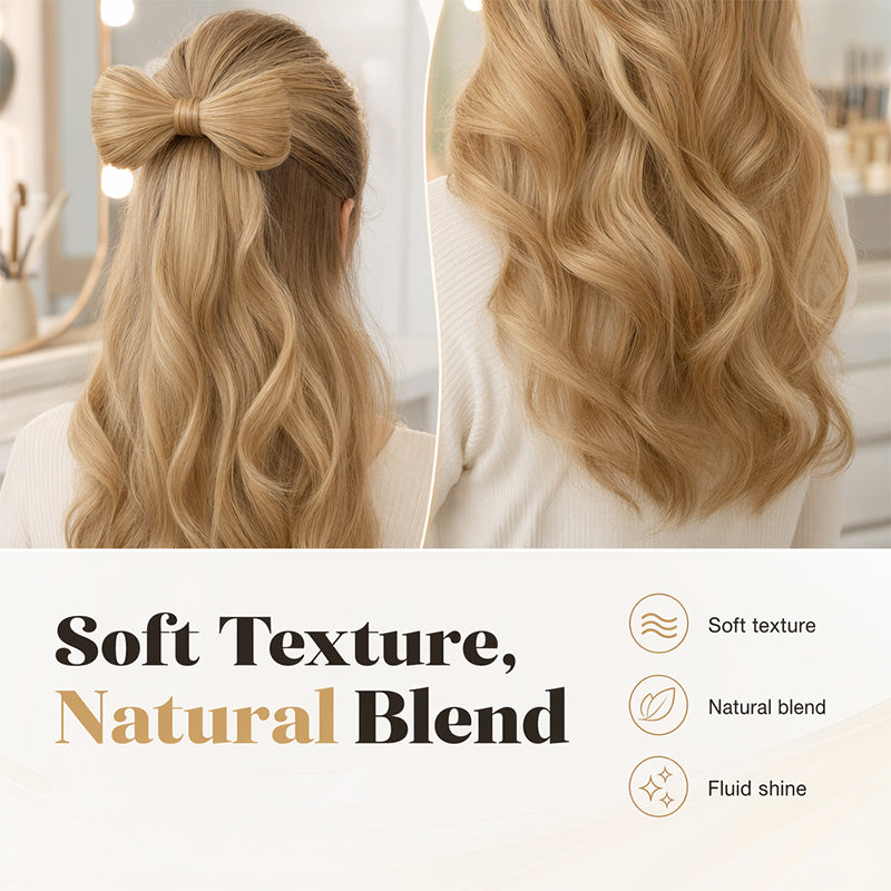 Instant Glam Bow Ponytail