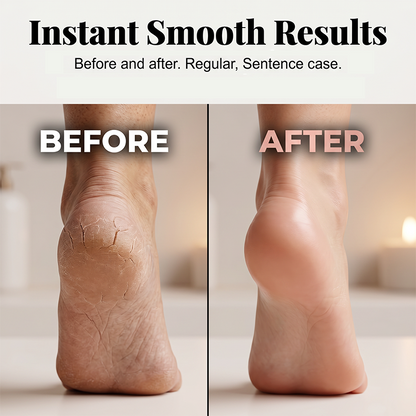 Rechargeable Electric Pedicure Tool with Smart Pressure Sensor