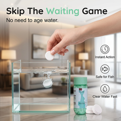 Safe & Fast Chlorine Removal Water Purification Tablets