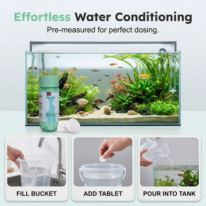 Safe & Fast Chlorine Removal Water Purification Tablets