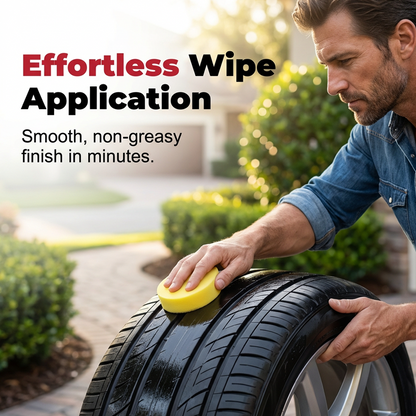 🥳2026 HOT SALE🥳💞50K+ SOLD!☀️🛡️ BUY 3 GET 2 FREE! Black Tire Polishing Paste – UV protection, deep conditioning. Keeps tires black & glossy for weeks. A long‑lasting bargain! 🌟💧
