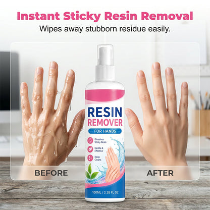 ✨🤲Hot Sale 50% OFF!💦Chicssleek™ Gentle Resin Remover for Hands – Instantly dissolves sticky epoxy & UV resin. Safe for sensitive skin, no irritation. A must for crafters! 🎨💎