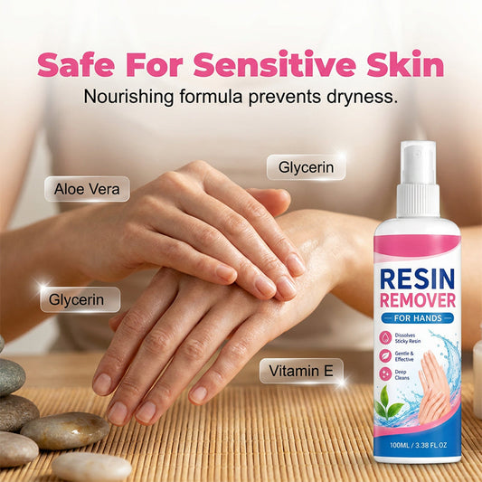 ✨🤲Hot Sale 50% OFF!💦Chicssleek™ Gentle Resin Remover for Hands – Instantly dissolves sticky epoxy & UV resin. Safe for sensitive skin, no irritation. A must for crafters! 🎨💎