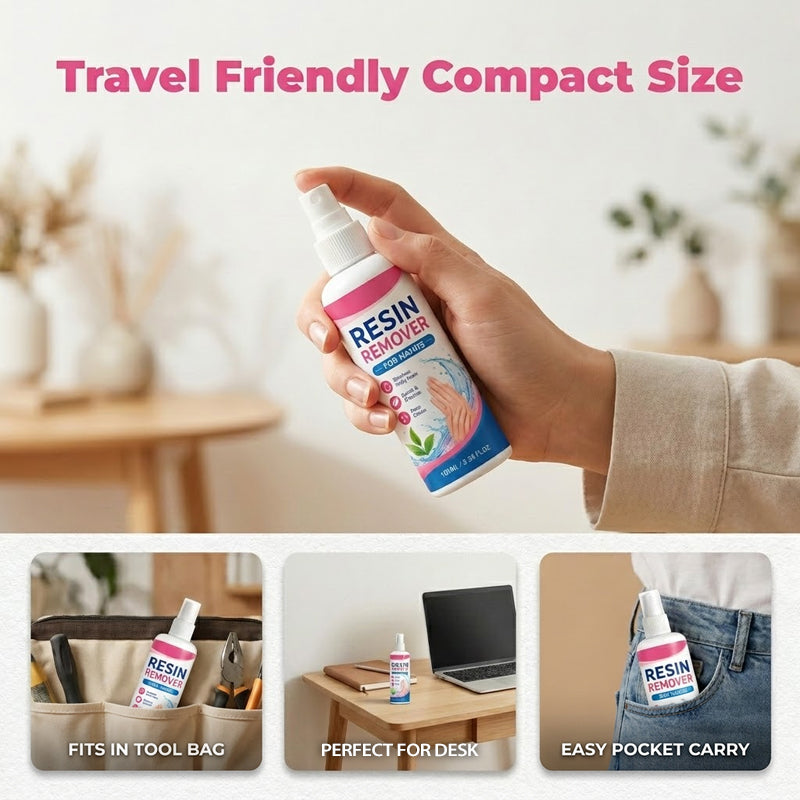✨🤲Hot Sale 50% OFF!💦Chicssleek™ Gentle Resin Remover for Hands – Instantly dissolves sticky epoxy & UV resin. Safe for sensitive skin, no irritation. A must for crafters! 🎨💎