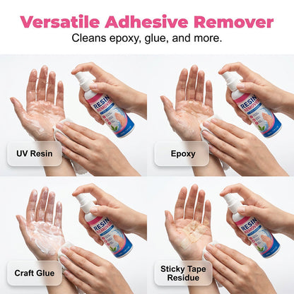 ✨🤲Hot Sale 50% OFF!💦Chicssleek™ Gentle Resin Remover for Hands – Instantly dissolves sticky epoxy & UV resin. Safe for sensitive skin, no irritation. A must for crafters! 🎨💎