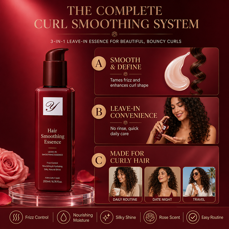 🔥50% Off Limited Time! 👱‍♀️Get sleek, styled hair effortlessly！Nourishing Leave In Hair Conditioner for Frizzy Hair