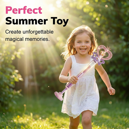 🔥50%‑OFF NOW🧚Kids' Pump‑Action Fairy Wand Water Gun‑Cute Summer Outdoor Toy for Boys & Girls