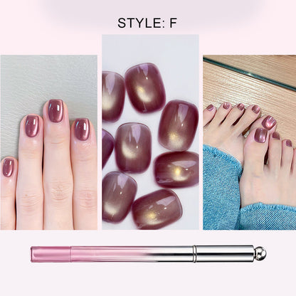 💅All-in-One Cat Eye Nail Gel Pen