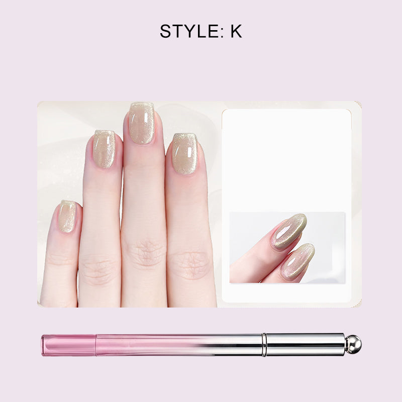 💅All-in-One Cat Eye Nail Gel Pen
