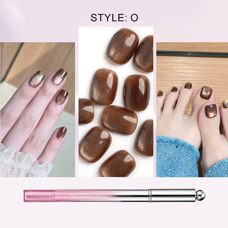 💅All-in-One Cat Eye Nail Gel Pen