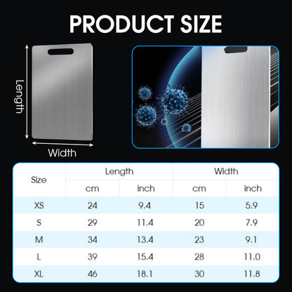 Stainless Steel Household Thickened Anti-Mould Cutting Board