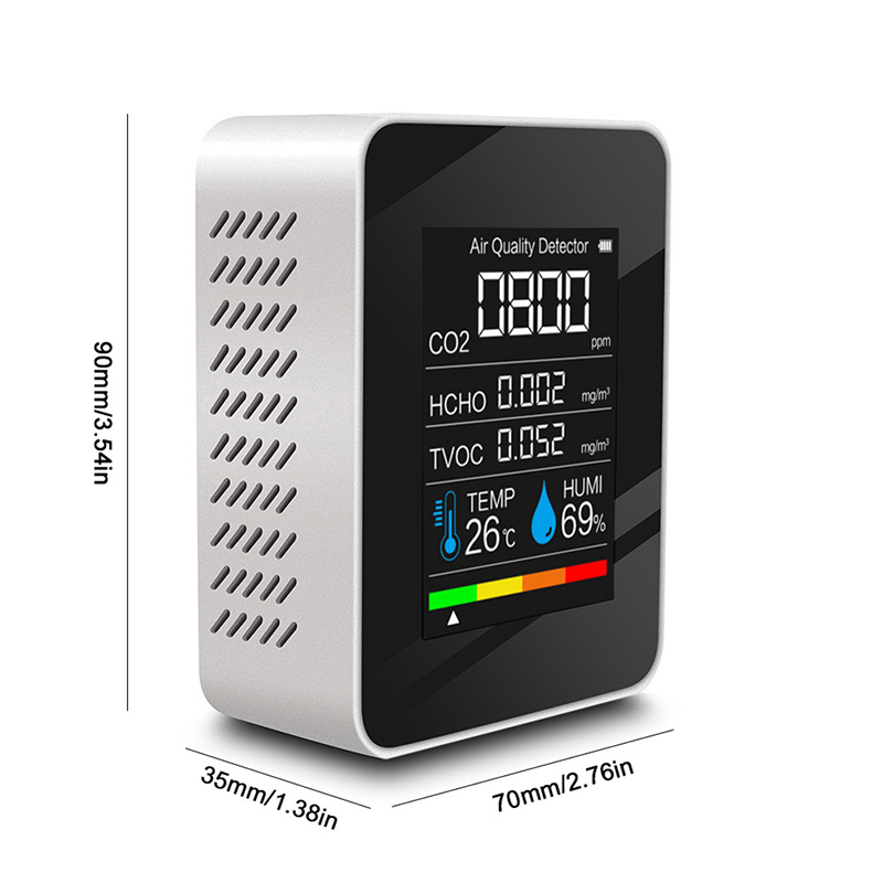 ⏰50% OFF NOW!⛹️Fast Shipping 🚚💨5-in-1 Indoor Air Quality Monitor