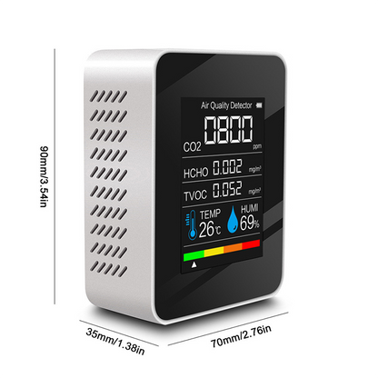 ⏰50% OFF NOW!⛹️Fast Shipping 🚚💨5-in-1 Indoor Air Quality Monitor