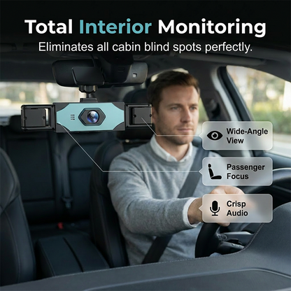 🚗50% OFF NOW! 360° Protection 4‑Channel Dash Cam‑4K UHD Car Dashboard Camera, Super Night Vision with Radar Motion Detection & 24H Parking Monitor for Full‑Angle Vehicle Surveillance