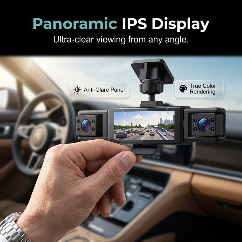 🚗50% OFF NOW! 360° Protection 4‑Channel Dash Cam‑4K UHD Car Dashboard Camera, Super Night Vision with Radar Motion Detection & 24H Parking Monitor for Full‑Angle Vehicle Surveillance
