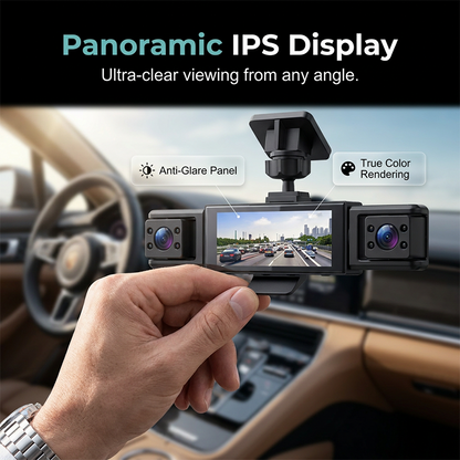 🚗50% OFF NOW! 360° Protection 4‑Channel Dash Cam‑4K UHD Car Dashboard Camera, Super Night Vision with Radar Motion Detection & 24H Parking Monitor for Full‑Angle Vehicle Surveillance