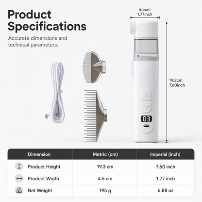 lectric Pet Groomina Comb