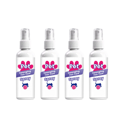 🐶50% OFF NOW! Instant Pet Detangling Hair Care Spray – Knot Remover Silky Finish Quick Dry Fur Detangler, No Rinse Grooming Spray for Dogs & Cats Long Short Hair Daily Grooming