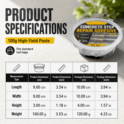 Concrete Step Repair Adhesive🛠️