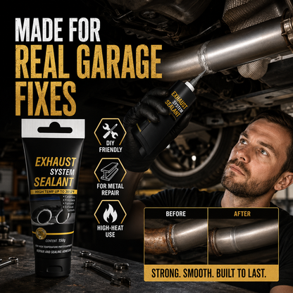 🛠All-purpose repair！High Temperature Exhaust Repair Sealant