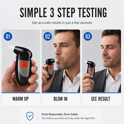🔥🎁New: 50% OFF🔥Portable breathalyzer