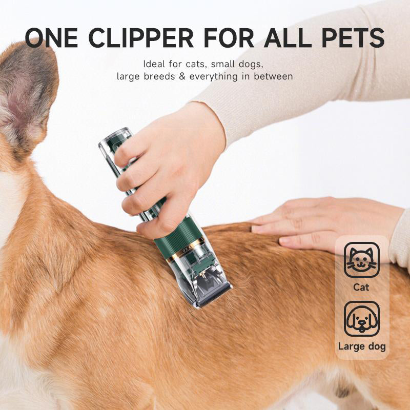 📢 LIMITED TIME 50% OFF! ⏰ Groom in Peace – Ultra-Quiet Clipper Even Sensitive Pets Love! 🐾✨