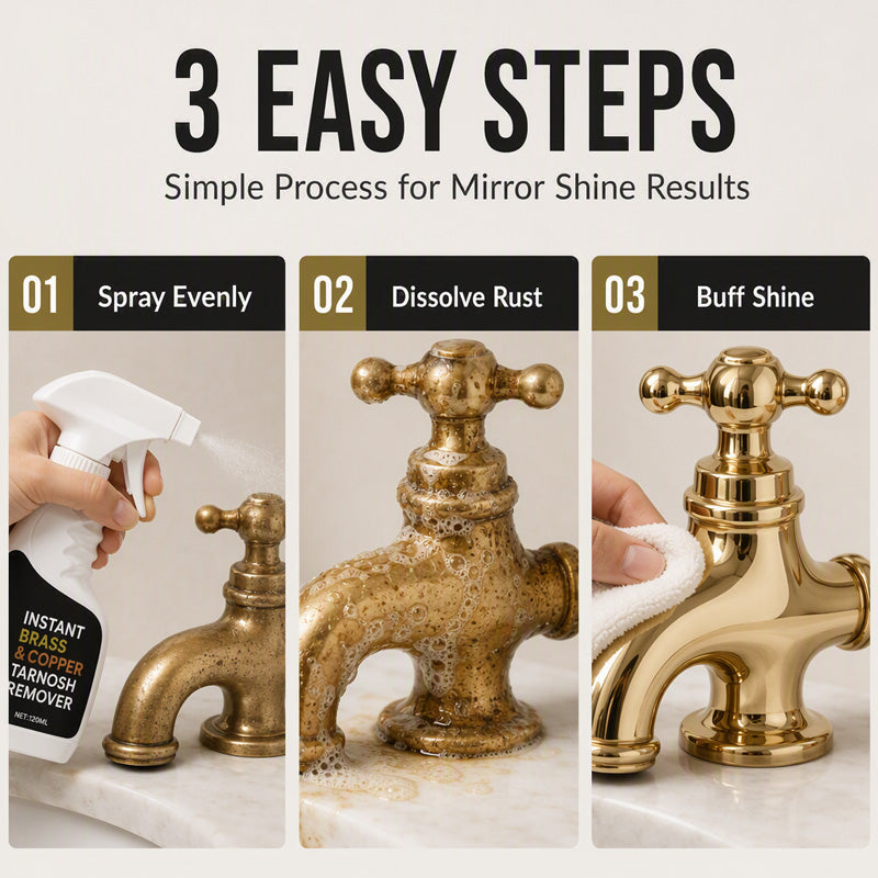 Instant Brass Tarnish Remover Spray