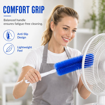🧹🌀 50% OFF! ✨Multifunctional Flexible Fan Cleaning Brush – Deep Reach, Bendable & Long-Lasting.