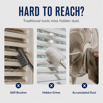 🧹🌀 50% OFF! ✨Multifunctional Flexible Fan Cleaning Brush – Deep Reach, Bendable & Long-Lasting.